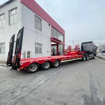 CCC ISO 40 Ton Heavy Duty Gooseneck Low Loader/Bed Truck Trailer с вместимостью 2,5 тонны