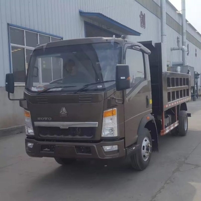 Подержанный 371HP Sinotruck Дамп-Трамп Тяжелый грузовик Безтрубные шины Дизайн 8 * 4 Левый ручной управляющий