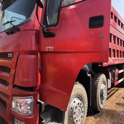 Сегментный грузовик с накидкой Использованный и Sino HOWO 8X4 12 колесный грузовик для добычи полезных ископаемых для Африки