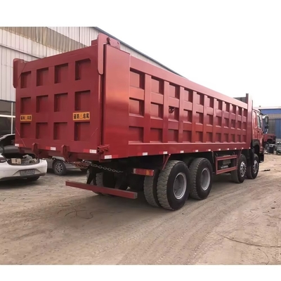HOWO 8X4 375 Tipper 500HP Tipper использованный мусоровоз с воздушной подвеской