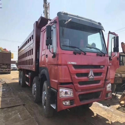Sinotruck 6*4 371HP Белый использованный грузовик с воздушной подвеской сиденья водителя