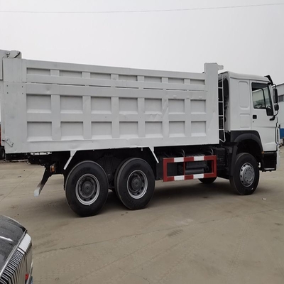 Послепродажное обслуживание 3 года 8х4 12 шины 50 тонн использованный Sinotruk HOWO грузовик с наклоном для добычи полезных ископаемых