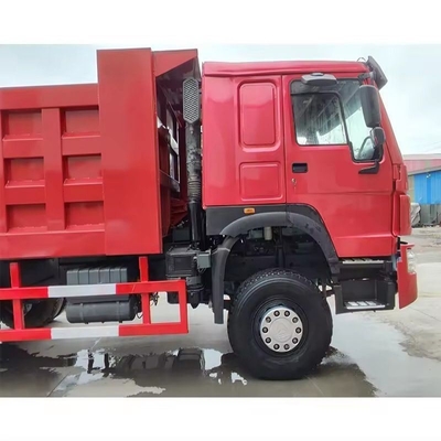 Послепродажное обслуживание 3 года 8х4 12 шины 50 тонн использованный Sinotruk HOWO грузовик с наклоном для добычи полезных ископаемых