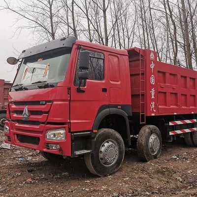 10.2тонны Использованный HOWO 371HP Дэмп-Трак правого привода 8X2 Накидной грузовик для добычи 30 тонн