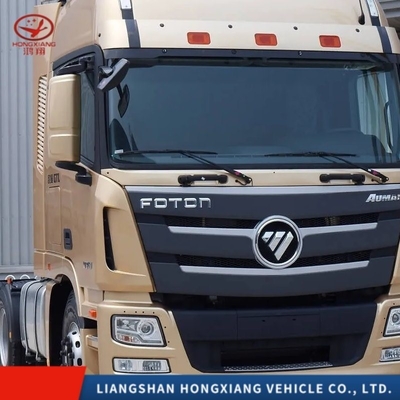 6X4 дизельные многоступенчатые передние передачи Sinotruk HOWO тракторный грузовик с двигателем &gt; 8 л