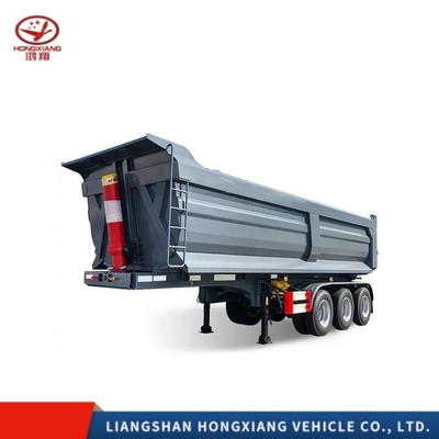 3 оси 35 40 Cbm сталь 60 тонн тяжелый грузовик Дэмп прицеп Tipper Дэмп полуприцеп