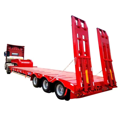 3 оси 60 тонн 80 тонн низкая кровать 3 Axltruck полуприцеп полуприцеп с 13t оси