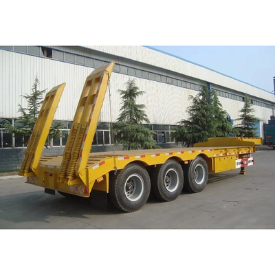3 оси 60 тонн 80 тонн низкая кровать 3 Axltruck полуприцеп полуприцеп с 13t оси