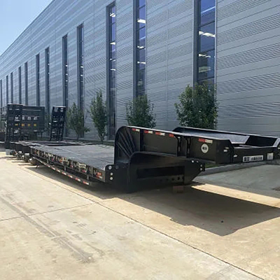 Гарантия 40FT Skeleton Low Flatbed Semi-Trailer с антиблокировочной тормозной системой ABS