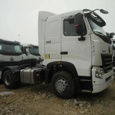 6*4 Приводное колесо Sinotruk HOWO CNG грузовик Трактор 10 пуль Двигатель использованный трактор