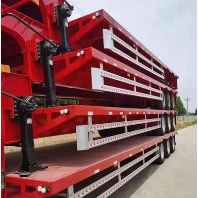 3axels Lowbed Low Bed Truck Полуприцеп настройка и тяжелая работа для ваших требований