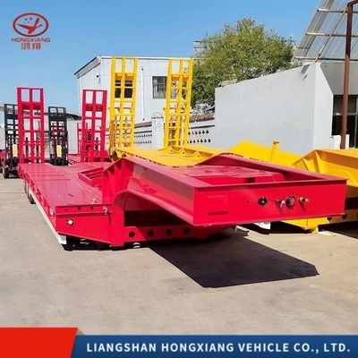Плоская подвеска для полуприцепов из стальной плиты/воздушная подвеска 60t 80t 100t 120t