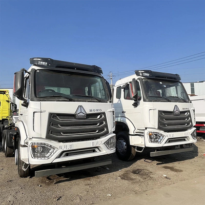 Валовая масса транспортного средства 5001-10000 кг Sinotruk тракторный грузовик HOWO 10 колес 6X4 375 л.с.