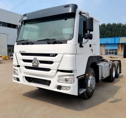 Использованный HOWO 6X4 371HP 375 грузовик тракторная головка с 8,2 тонны грузоподъемности и производительности