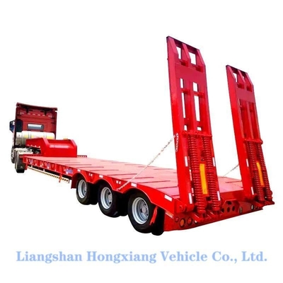 Пожалуйста, обратитесь в службу поддержки клиентов Good Heavy Duty 3 Axles 50 Ton Low Bed Semi-Trailers Transport