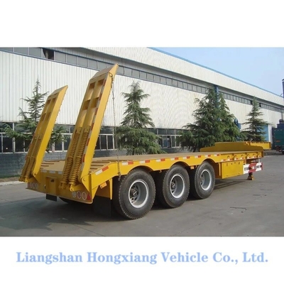 Пожалуйста, обратитесь в службу поддержки клиентов Good Heavy Duty 3 Axles 50 Ton Low Bed Semi-Trailers Transport