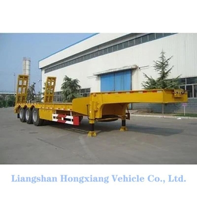 Пожалуйста, обратитесь в службу поддержки клиентов Good Heavy Duty 3 Axles 50 Ton Low Bed Semi-Trailers Transport