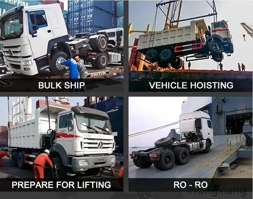 Sinotruk 10 Wheeler Heavy Duty 4X2 6X4 Прицеп полуприцепная головка тракторный грузовик