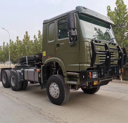 Sinotruk HOWO 4X2 Тракторная головка Первичный двигатель Грузовик HOWO Прицепный грузовик для настройки