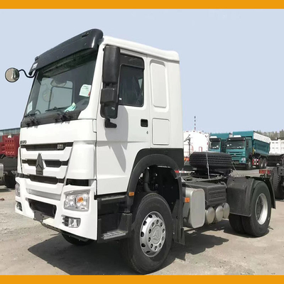 8Максимальный крутящий момент Sinotruk HOWO 10 колес 371HP Трактор грузовик прицепная головка