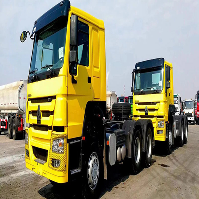 8Максимальный крутящий момент Sinotruk HOWO 10 колес 371HP Трактор грузовик прицепная головка