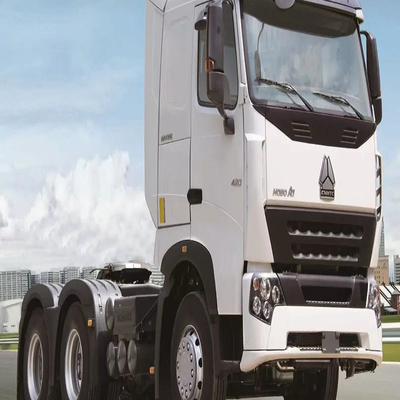 8Максимальный крутящий момент Sinotruk HOWO 10 колес 371HP Трактор грузовик прицепная головка