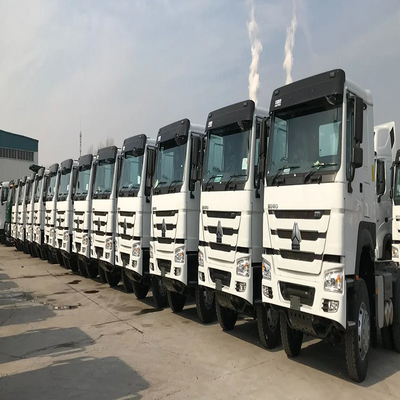 6X4 371HP 420HP трактор прицеп грузовой первичный двигатель полуприцеп / тракторный грузовик по доступной цене