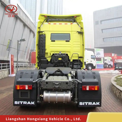 Sinotruck HOWO CNG тракторный грузовик с 6×4 приводом и воздушной подвеской