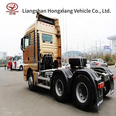 Newindu Technology Hongyan Wheel Tractor Truck and Trailer с ручным дизайном окон
