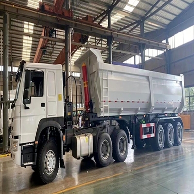 Стальной тяжелой грузоподъемности 3 оси Lowboy Trailer 60 80 100 тонн Lowbed Low Bed Truck Semi Trailer