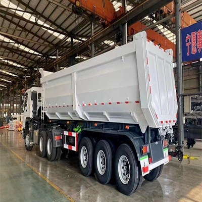 Стальной тяжелой грузоподъемности 3 оси Lowboy Trailer 60 80 100 тонн Lowbed Low Bed Truck Semi Trailer