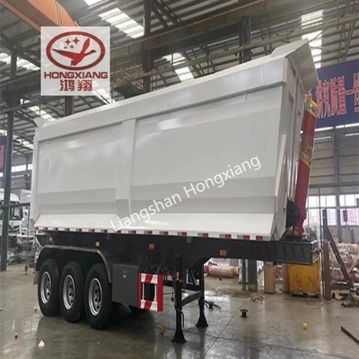 80тонный прицеп с наклоном, задний грузовик, полуприцеп с шинами 12r22,5 13500X3000X1550 мм