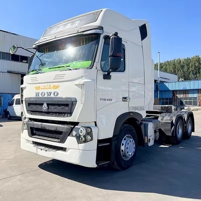 Sinotruk CNG HOWO T7 6X4 Тракторный грузовик голова Лучший для логистического сегмента транспорта