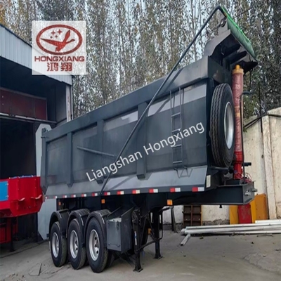 12r22.5 Шины 3 оси 40 тонн Сбросные коробки полуприцепы с настраиваемой системой подвески