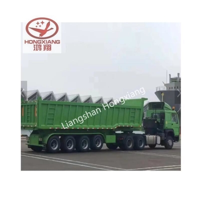 Дизайн 3/4 оси 40FT боковой стены полуприцеп плоский кровать закрытый грузовой грузовой прицеп