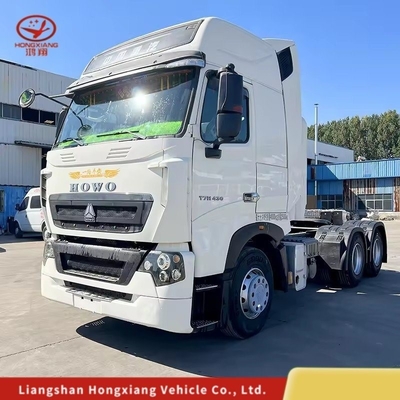 С сертификатом GCC HOWO T7 LNG CNG Каскадный прицеп Тракторный грузовик с двигателем объемом&gt; 8 л