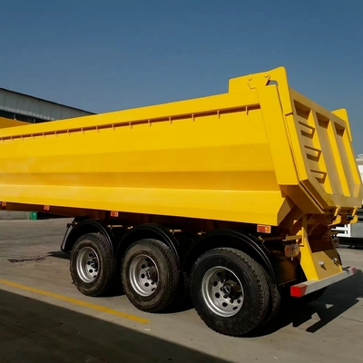 25cbm 32cbm 8 тонны Прицеп конец заднего демпера полугрузовик с 13500X3000X1550 мм Размер