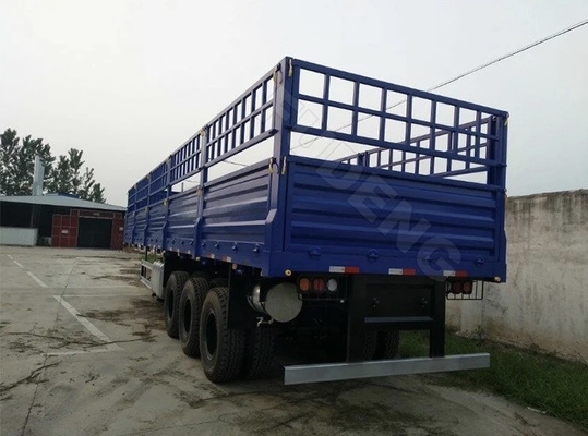 60 80t прицеп для перевозки животных с ограждением, полуприцеп с 2.3.4 Конфигурация оси
