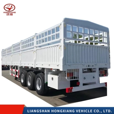 3 оси 45FT 48FT 60ton Dropside Cargo Sidewall Semi Trailer для легкого класса боковой стены