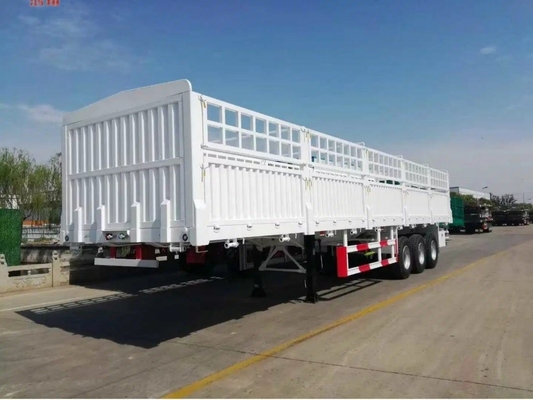 3 оси 45FT 48FT 60ton Dropside Cargo Sidewall Semi Trailer для легкого класса боковой стены