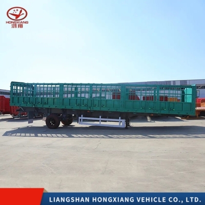 3 оси 45FT 48FT 60ton Dropside Cargo Sidewall Semi Trailer для легкого класса боковой стены