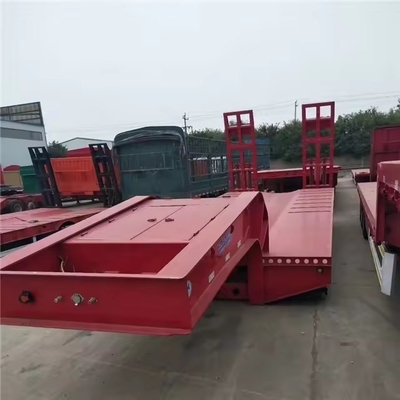 14 Шина 60 80 100 тонн погрузчик полуприцеп 4 оси 5 оси тяжелый лоубой полуприцеп