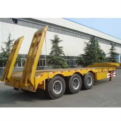 18 метров длинный низкий кровать полуприцеп Lowboy оборудование прицепы для различных отраслей промышленности