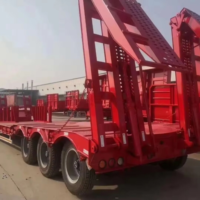 18 метров длинный низкий кровать полуприцеп Lowboy оборудование прицепы для различных отраслей промышленности