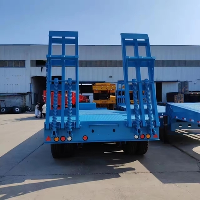 18 метров длинный низкий кровать полуприцеп Lowboy оборудование прицепы для различных отраслей промышленности
