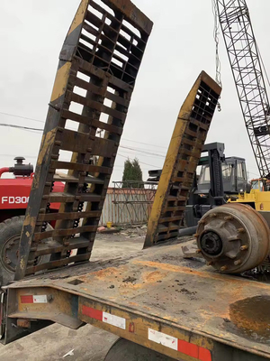 Прицеп для грузовых автомобилей с низким покрытием 40FT Прицеп для транспортировки древесины Сталь самодепонирование Не самодепонирование