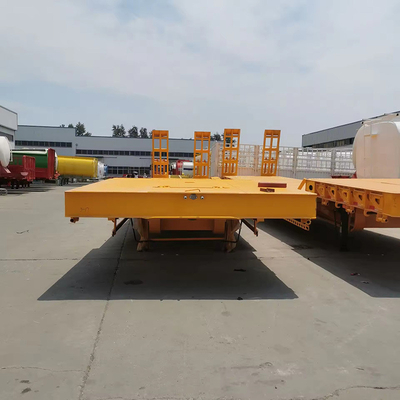 Скелетный низкопольный погрузчик полу-S 40FT 20FT грузовики контейнерный перевозчик прицеп для прочного