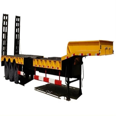 50 тонн 20FT 40FT 50FT 53 Foot Container Chassis Flatbed Semi Trailer с протектором 1820 мм