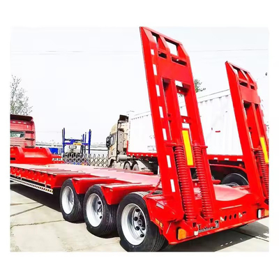 50 тонн 20FT 40FT 50FT 53 Foot Container Chassis Flatbed Semi Trailer с протектором 1820 мм