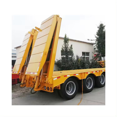 20FT 40FT плоский контейнер шасси 3 Axe 4 Axe плоский кровать полуприцеп с 12R22.5 шины
